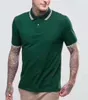 Green Men Casual Polo Shirt Fred Leaf Embroidery England Solid Polos Summer Cotton Golf Tennis Tees T-Shirts Perry Jersey Clothes White