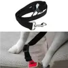 Pet puppy seat lead belt harness adjustable pet car seat belt dog car nylon seat belt JXW038