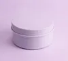 150ml 83 * 38mm box aluminiowy słoiki śrubowe czapki okrągłe przechowywanie puszek kontenerowy kosmetycznych puszek pusty pojemnik biały czarny złoty biały SN420