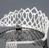 Bridal Tiaras со стразами Свадебные ювелирные изделия для девочек наук для вечеринок на день рождения Party Pageant Crystal Crowns Свадебные аксессуары BW-ZH042