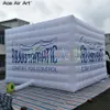 Tenda gonfiabile su misura del cubo di illuminazione del panno di Oxford Tenda gonfiabile della fiera commerciale della tenda della luce del cubo gonfiabile per l'evento del partito di mostra