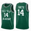Film d'amour 22 MCCall NCAA Gold Fresh Prince 14 Will Smith 25 Carlton Banks Basketball Jersey Vert