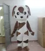 Profissional personalizado local de cão branco traje da mascote dos desenhos animados filhotes de cachorro pug roupas de natal festa de halloween fancy dress