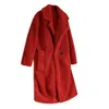 겨울 테디 코트 여성 인조 모피 베어 재킷 두꺼운 따뜻한 가짜 양털 푹신한 재킷 플러스 사이즈 오버 코트 1