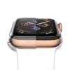 Apple Watch 시리즈 용 고급 투명 TPU 케이스 8 7 6 5 4 3 젤 소프트 전면 스크린 전체 화면 보호기 45mm 44m 42mm 41mm 40mm 38mm izeso