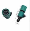 5pcs 16mm Giunto 1/2 pollice a 16mm Connettore rapido con valvola Garden Irrigation System Accoppiamenti rapidi Accessori Forniture da giardino