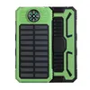 Hurtownia -20000mAh Solar Power Bank Charger Zewnętrzna bateria zapasowa z polem detalicznym dla iPhone iPad Samsung Telefon komórkowy