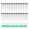 Plastic Syringe 5ml with 1inch 14/18G Blunt Tip Needles for Scientific Lab and Dispensing Multiple Uses Measuring Syringe Tools(Pack of 30)