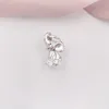 Andy Jewel 925 Sterling Silber Perlen Elefant Anhänger Charm Charms Passend für europäische Pandora-Schmuckarmbänder Halskette 798069