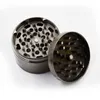 63mm Diameter Zinc Alloy Herb Grinder Smoking 4 layer 4-piece Metal Tobacco Spice Muller Colorful Diamond Teeth Crusher Grind Smoothly Smoking Accessories