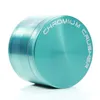 Colorful Sharpstone Herb Grinder 4 Layers 40mm 50mm 55mm 63mm Zinc Alloy Tobacco Smoking Grinders Smoking Accessories