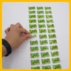 Custom Clear Logo Adhesive Label Translucent Waterdichte Pakket Sticker Transparante PVC Outdoor Promotie Labels Stickers