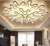 Acrylic Modern ceiling lights for living room bedroom White Simple Plafond led ceiling lamp home lighting fixtures AC90-260V MYY