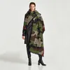 Mode Herren Trench Coats Männer Frauen Unisex Winter-warme weiche Kap-Schal-Camo Pashmina-Schal 80 * 190