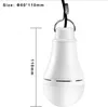 LED Lingt Bulb 5 W USB 5 V Camping Camping Lampki awaryjne do oświetlenia zewnętrznego High Power Glass Globe Bulbs LLFA