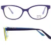 Großhandels-Frauen-Art- und Weiseacetat-optischer Rahmen-schwarze ovale Mann-Brillen mit Fall inty Rabatt-Laminierung-Schildkröten-Brillen