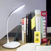 Lámpara de mesa led BRELONG lámpara de decoración de escritorio regulable 1200mAh lámpara de lectura recargable para estudiantes blanca 1 ud.