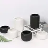 Cylindrical Ceramic Planters Set 3pcs Matt Porcelain Flowerpot Mini Geometric Succulent Plant Pots Flower Pot Bonsai Planters1978727