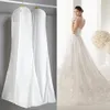 Bardzo duża odzież suknia ślubna Długie ubrania Ochraniacze Case Suknia Ślubna Pokrywa Dustoodporne Pokrywy Torba do przechowywania dla sukni ślubnych