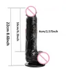 224 cm Realistyczna skóra ogromny dildo dla kobiet z ssącą kubek sztuczny duży penis kutas masturbator erotyczny gint dla dorosłych zabawki y21173465