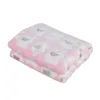 Pet Blankets Coral Fleece Cute Elephant Prints Dog Pads Sleeping Bed Cover Mat For Small Medium Dog Cat 1 PCS A