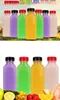 スクラブボトルの空の澄んだプラスチックジュースのびんの牛乳ボトルワイクイブンディアイキャップ自家製ジュースを保管するのに最適