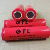 Nieuwe 100% GTL-batterij 18650 5300mAh 3.7V oplaadbare F Lithiumbatterij Gratis verzending