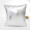 Kwadratowa folia Złoto Silver Shining Party Poduszka Poduszka Pokrywa 45 CM Nowoczesna Moda Domowa Sofa Kanapa Poszewka na poduszkę