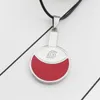 Colliers d'anime chauds Pendants Uchiha Itachi Choker Collier Enamel Leaf Village Symbol Cosplay Bijoux Colar5293077