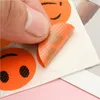 zomer dagelijks smiley gezicht antimosquito controles stickers cartoon muggenspray stickers 6 muggen insectenwerende middelen gespen willekeurige kleuren mild en veilig