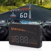 Freeshipping X5 Hud Head Up Wyświetlacz Samochód HUD Głowa W Górę Wyświetlacz Car Styling Speed ​​Alarm OBD II Display Head-Up Display OBD2 Interfejs Promocja Oryginał