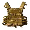 Attrezzatura regolabile Vest tattico Paintball Molle Chest Protective Combat Hunting Body Armor