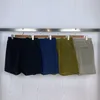 Metal nylon beach pants Sports shorts Capris men's fashion summer pants casual running loose quick drying2986