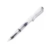 Fountain Pens 1Pcs Transparent Pen 6 Nibs 0.7/1.5/1.1/1.9/2.5/2.9mm Replace Ink Chancery School Supplies Calligraphy1