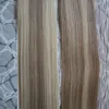 Real Brazilian Human Hair Brazil Brazilia Fita de trama na extensão de cabelo 200g / 80 pcs fita sem costura em extensões de cabelo humano real Remy invisível