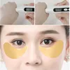 30pairs Gold Collagen Eye Mask do pielęgnacji skóry Ciemnie Dirciny Usuń zmarszczki Oczy Torba Maski Wybielanie Nawilżania Sleep Maskk