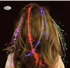 LED HAUR LAMMEN FLASH Braid Braids Hoofdtekel Dance Bar Supplies