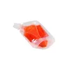 50 ml Clear Plastic Corner Pip Doypack med Cap Stand Up Bag3727914