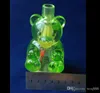 Bear hookah Wholesale Glass bongs Oil Burner Glass Water Pipes Oil Rigs Smoking Free