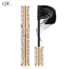 QIC-mascara Starry Sky Diamond Waterproof Dikke krullen Verlenging Geen vlekken Geen bloeiende make-up Zwarte mascara's