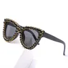 Diamant Vintage Katze Sonnenbrille Frauen Luxus Marke Kristall sonnenbrille Bling Edelstein Rahmen Brillen UV400 Großhandel