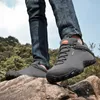 شيانغ غوان مان في الهواء الطلق المشي أحذية زلة مقاومة يندبروف المشي حذاء رياضة مكافحة الفراء الرياضة أحذية رياضية عالية الجودة 36-45