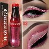 DHL GRATIS CMAADU NIEUWE GLITTER VLOEISTLE EYELINER 12 Kleuren Oog Make-up Gelfles Waterdicht en gemakkelijk te dragen Glanzende Pigment Koreaanse Cosmetica