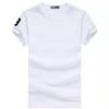 new Fashion Summer small horse Round neck T-shirt Men High Quality Small horse Cotton Tshirt Casual Men's T-Shirts Polos Tee T-shirt size S-6XL