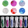 12 kristallglänzende 3D-Nägel mit Strasssteinen, gemischtes Design, Pferdeauge/Wassertropfen/Herz/Diamantform, DIY-Dekorationsanhänger SZ461