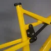 Suspensão completa Toda a estrutura da bicicleta de montanha FM10 Pintura personalizada Toray Fibra de Carbono T700 BB92 27.5er e 29er Disc Brake Post Mount