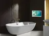 Soulaca 22 inches smart spegel LED-tv för badrum dusch TV Hotel Android WiFi Vattentät IP66 Spa Hotell