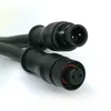 2,5m 9.5ft 2pin extensão cabo de cabo masculino conectores femininos em ambas as extremidades RGB multi-color led deck luz