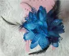 Flower Feather Bead Corsage Hair Clips Affastore Bridal Hairband Party GB623234E