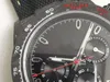 Diw Best Supemontre de Luxe Carbon Fiber نمط مزدوج الياقوت المرآة المرآة الساقية 7750 حركة توقيت الساعات مراقبة الرجال